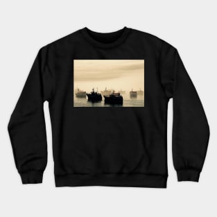 Le Conquet dans la brume Crewneck Sweatshirt